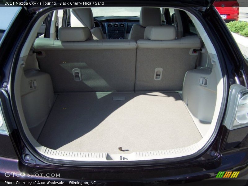 Black Cherry Mica / Sand 2011 Mazda CX-7 i Touring