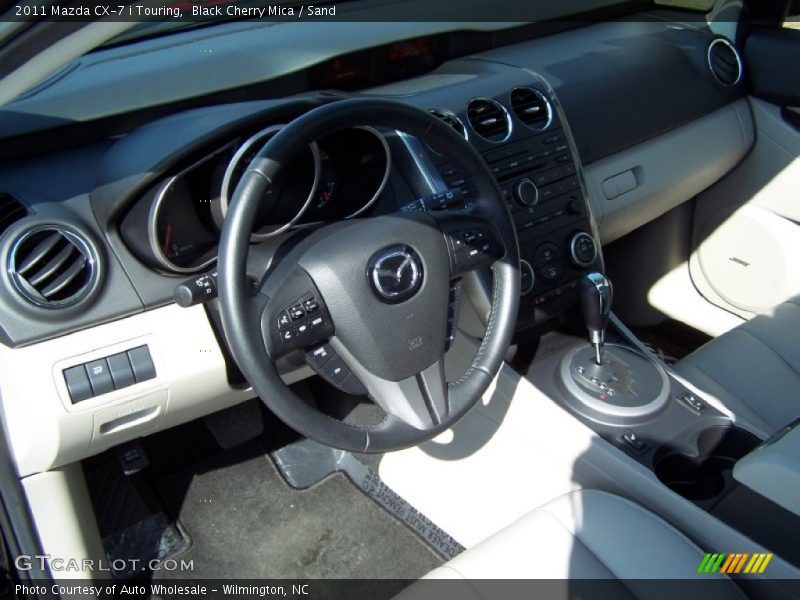 Black Cherry Mica / Sand 2011 Mazda CX-7 i Touring