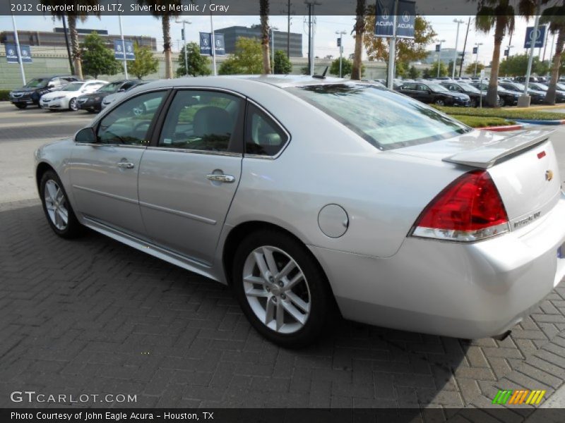 Silver Ice Metallic / Gray 2012 Chevrolet Impala LTZ