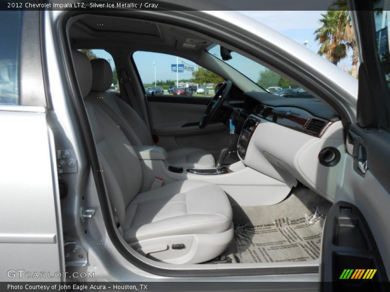 Silver Ice Metallic / Gray 2012 Chevrolet Impala LTZ