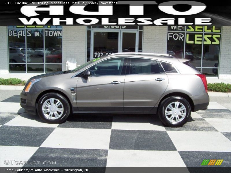 Mocha Steel Metallic / Shale/Brownstone 2012 Cadillac SRX Luxury