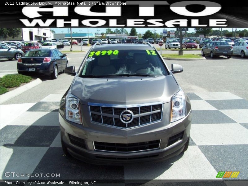 Mocha Steel Metallic / Shale/Brownstone 2012 Cadillac SRX Luxury