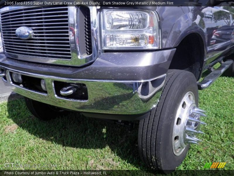 Dark Shadow Grey Metallic / Medium Flint 2006 Ford F350 Super Duty Lariat Crew Cab 4x4 Dually