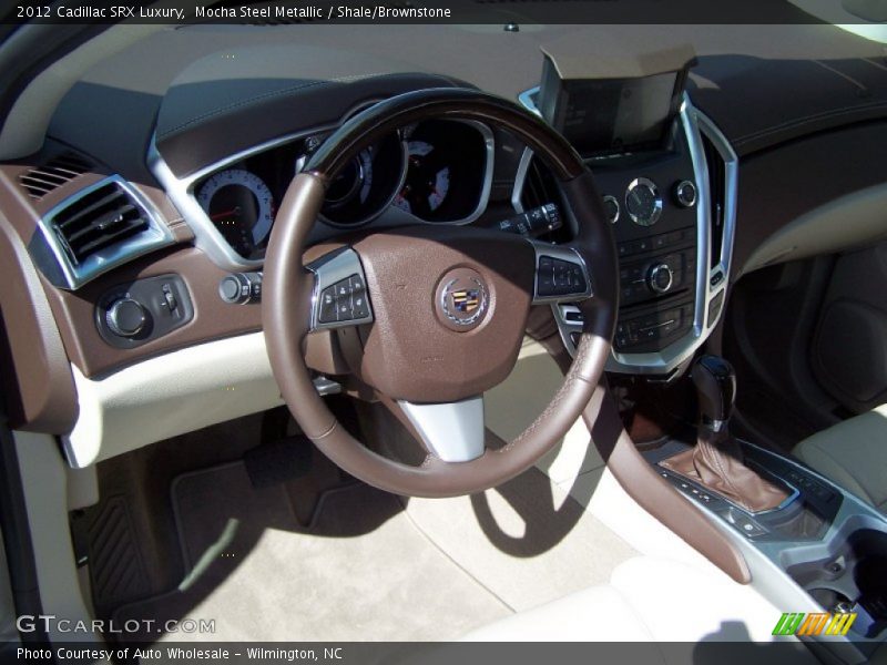 Mocha Steel Metallic / Shale/Brownstone 2012 Cadillac SRX Luxury
