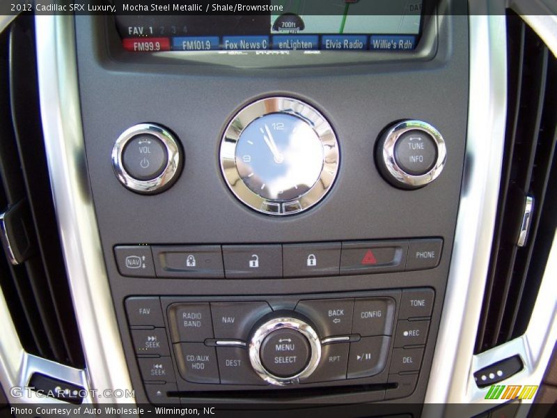 Mocha Steel Metallic / Shale/Brownstone 2012 Cadillac SRX Luxury