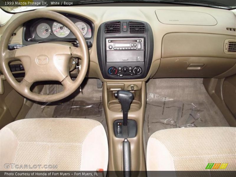 Dashboard of 1999 Protege DX