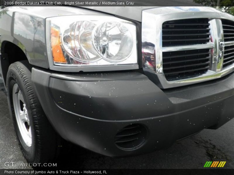 Bright Silver Metallic / Medium Slate Gray 2006 Dodge Dakota ST Club Cab