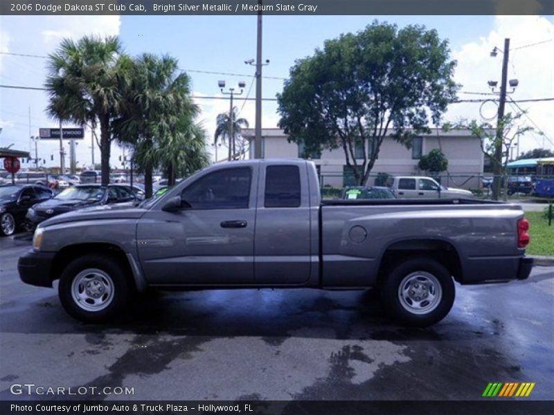 Bright Silver Metallic / Medium Slate Gray 2006 Dodge Dakota ST Club Cab