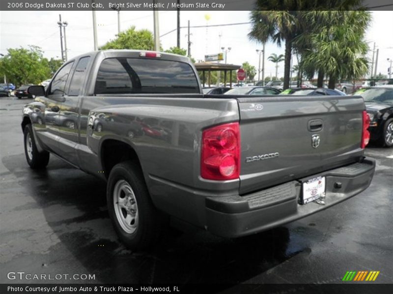 Bright Silver Metallic / Medium Slate Gray 2006 Dodge Dakota ST Club Cab