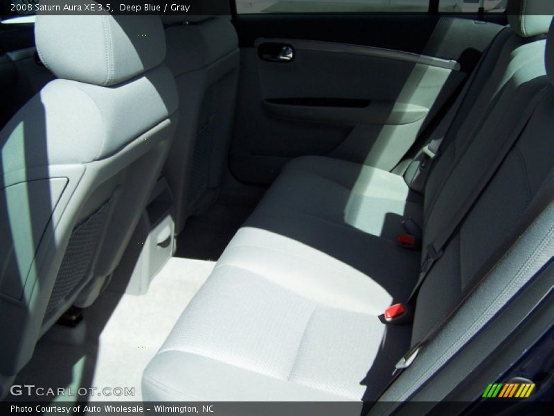 Deep Blue / Gray 2008 Saturn Aura XE 3.5