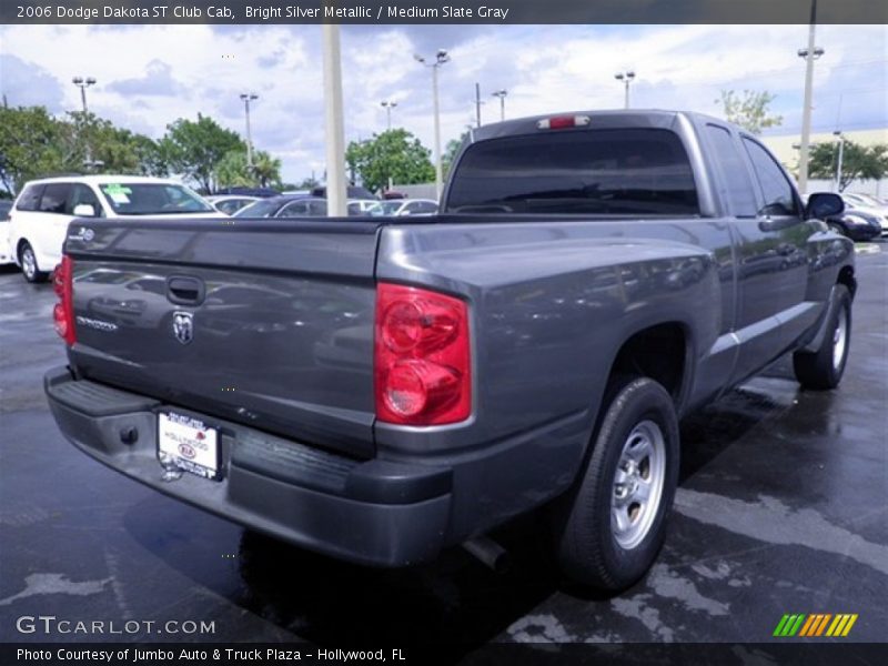 Bright Silver Metallic / Medium Slate Gray 2006 Dodge Dakota ST Club Cab