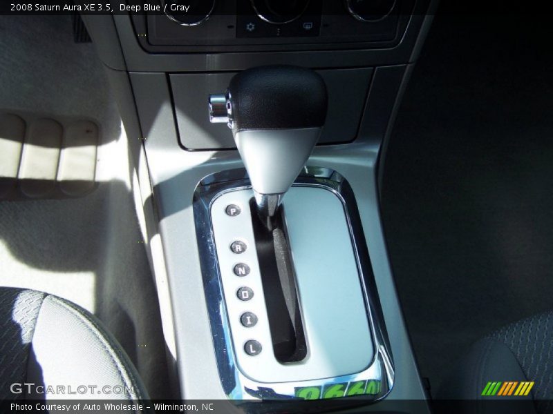 Deep Blue / Gray 2008 Saturn Aura XE 3.5