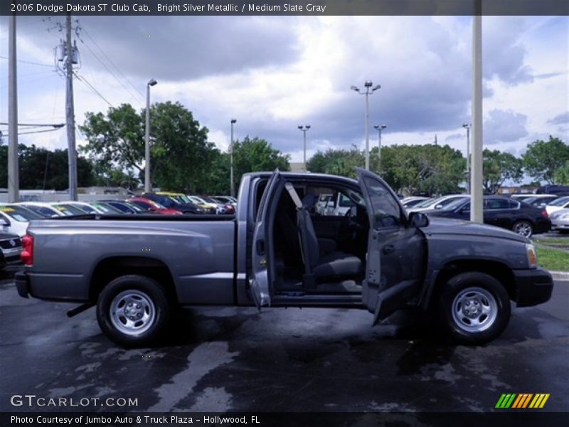 Bright Silver Metallic / Medium Slate Gray 2006 Dodge Dakota ST Club Cab