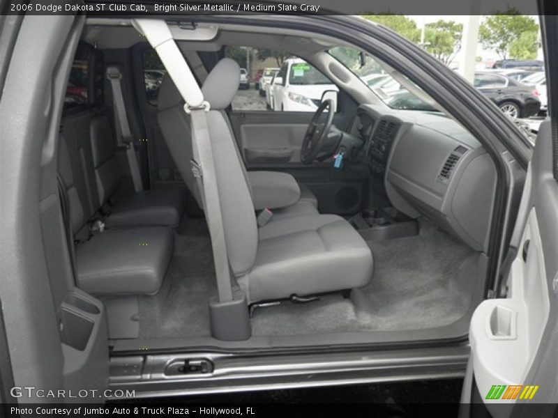 Bright Silver Metallic / Medium Slate Gray 2006 Dodge Dakota ST Club Cab