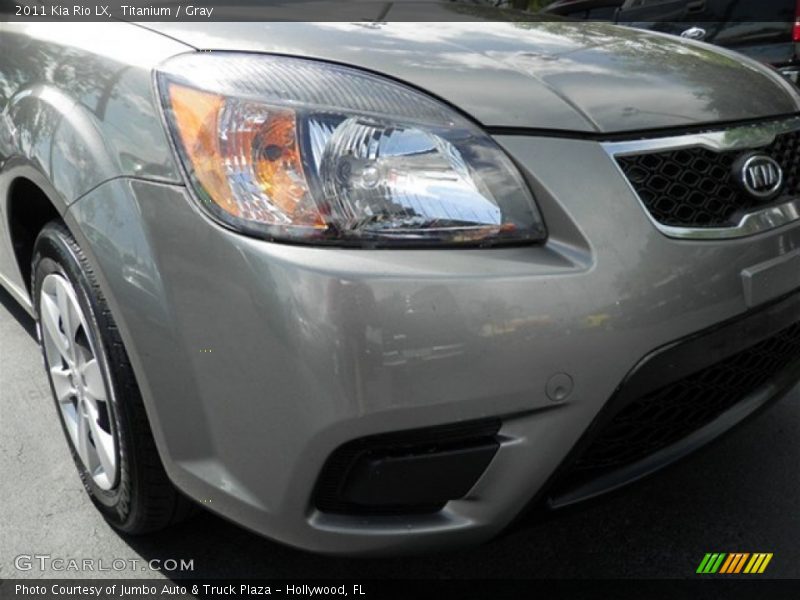 Titanium / Gray 2011 Kia Rio LX