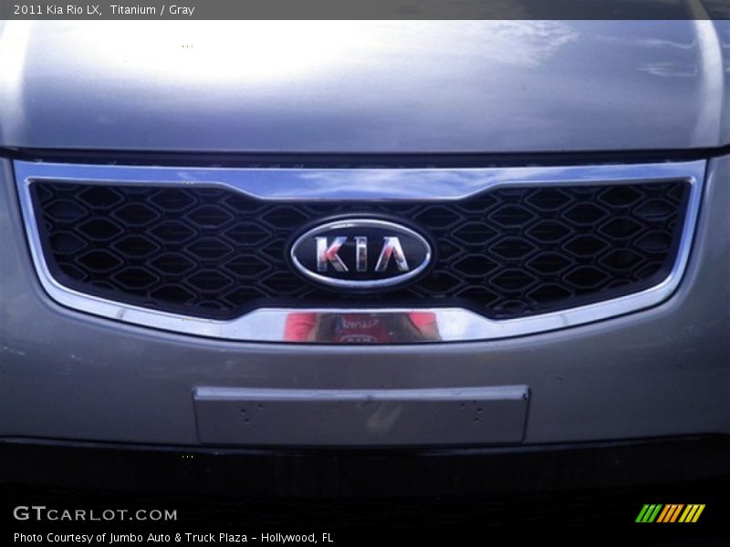 Titanium / Gray 2011 Kia Rio LX