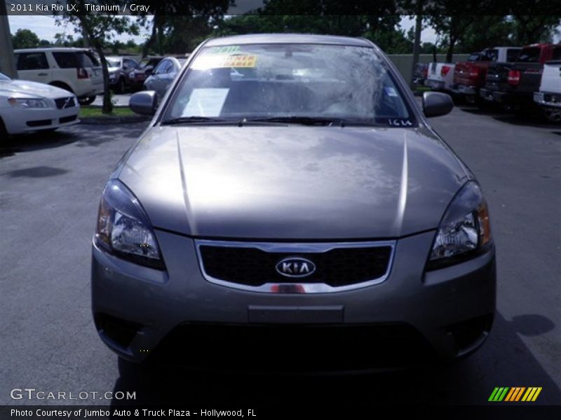 Titanium / Gray 2011 Kia Rio LX