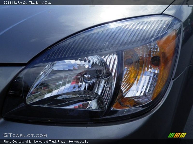 Titanium / Gray 2011 Kia Rio LX