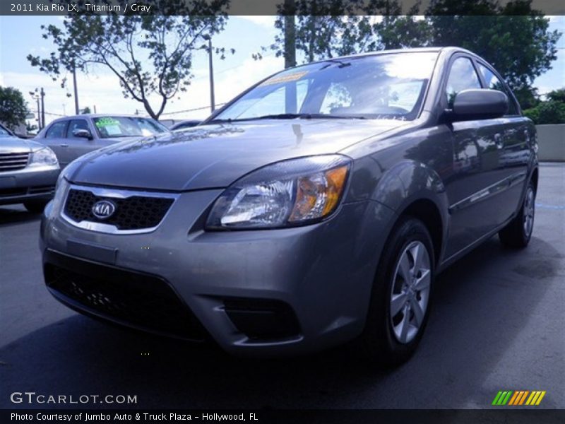 Titanium / Gray 2011 Kia Rio LX