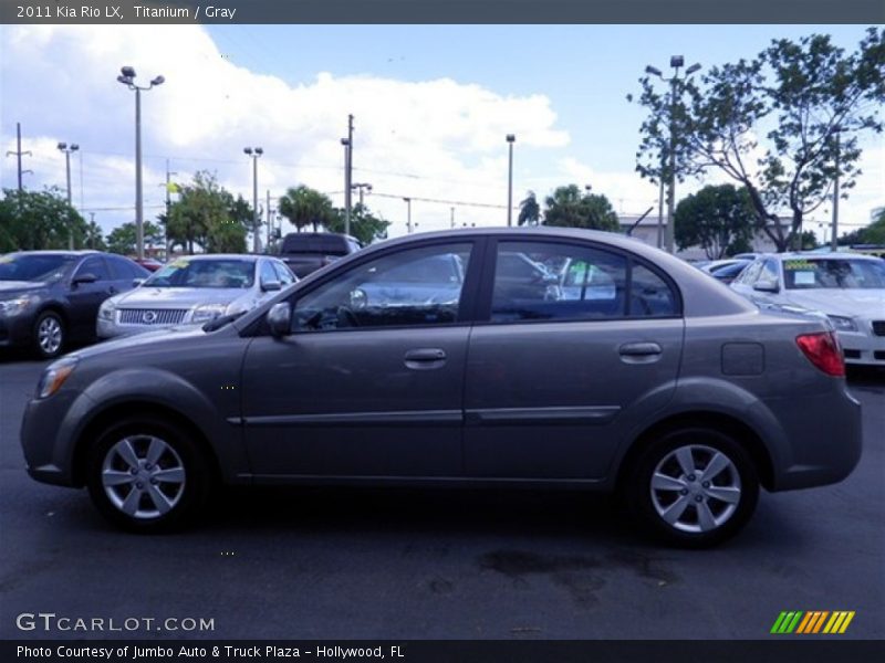 Titanium / Gray 2011 Kia Rio LX