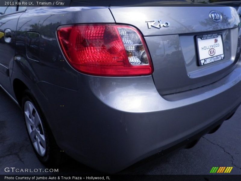 Titanium / Gray 2011 Kia Rio LX