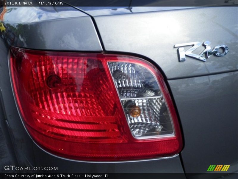 Titanium / Gray 2011 Kia Rio LX