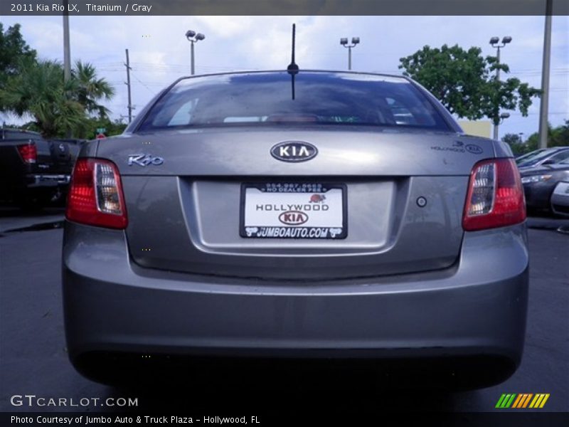 Titanium / Gray 2011 Kia Rio LX