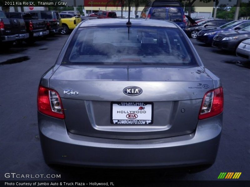 Titanium / Gray 2011 Kia Rio LX