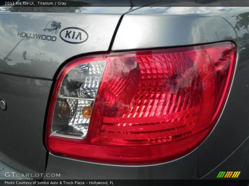 Titanium / Gray 2011 Kia Rio LX