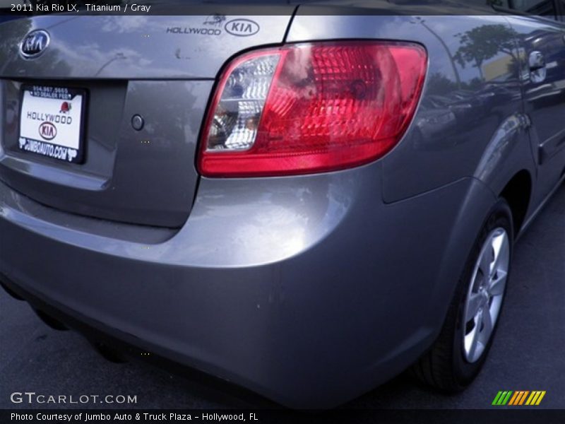 Titanium / Gray 2011 Kia Rio LX