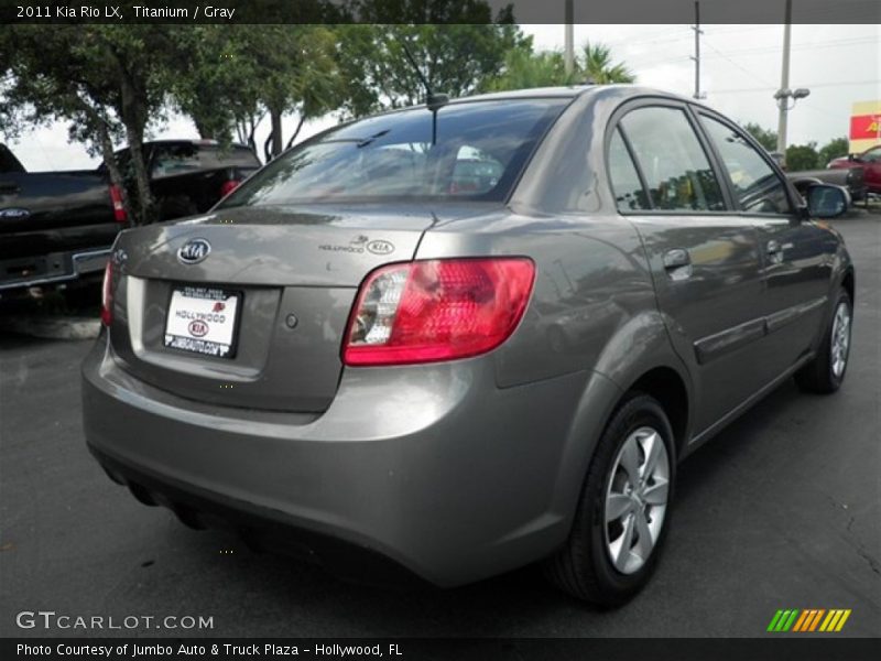 Titanium / Gray 2011 Kia Rio LX