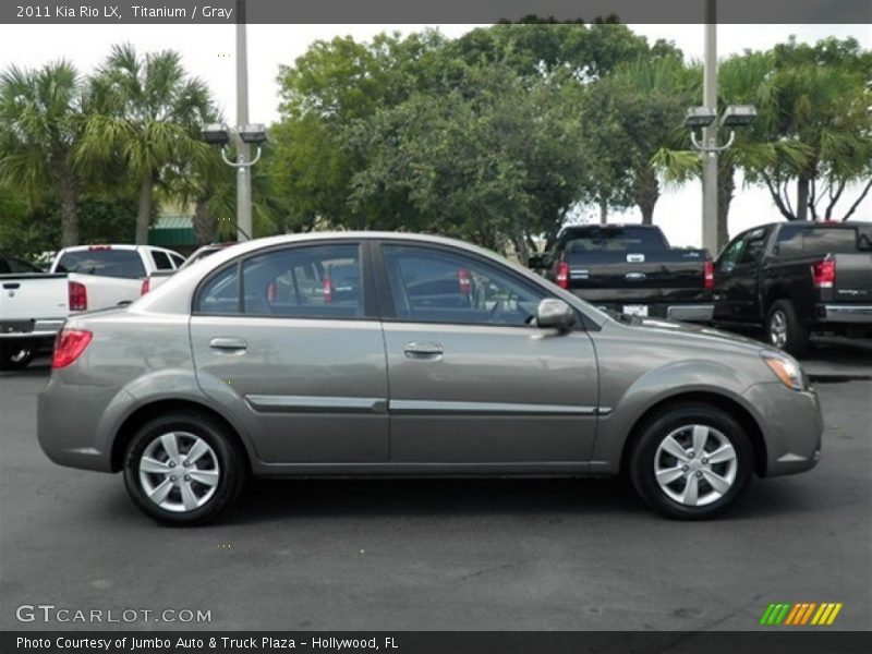 Titanium / Gray 2011 Kia Rio LX