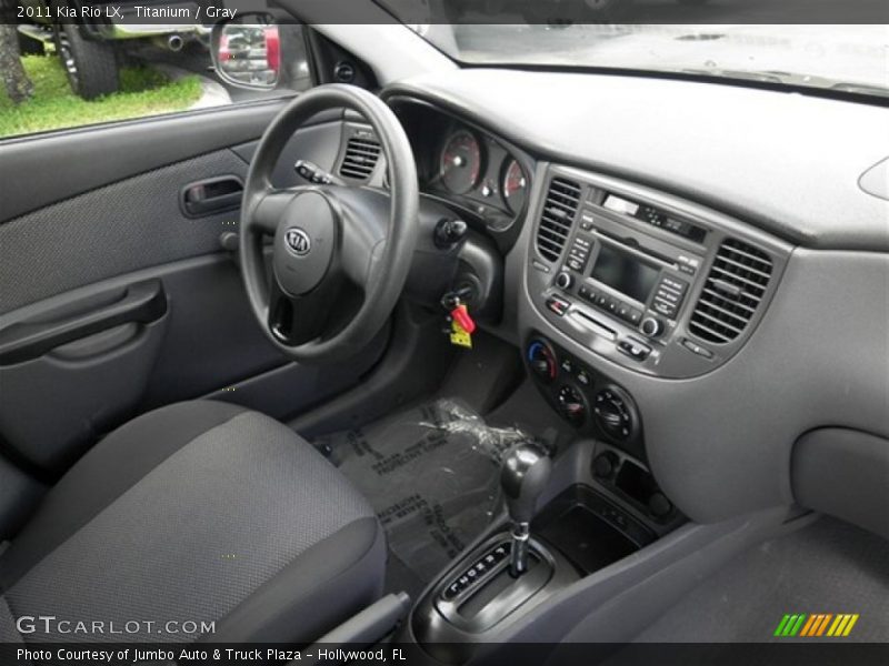 Titanium / Gray 2011 Kia Rio LX