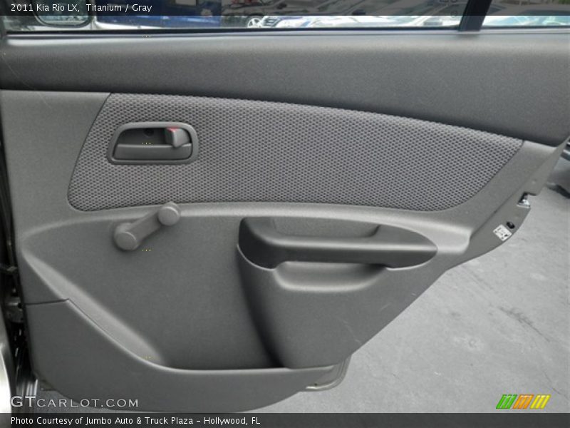 Titanium / Gray 2011 Kia Rio LX
