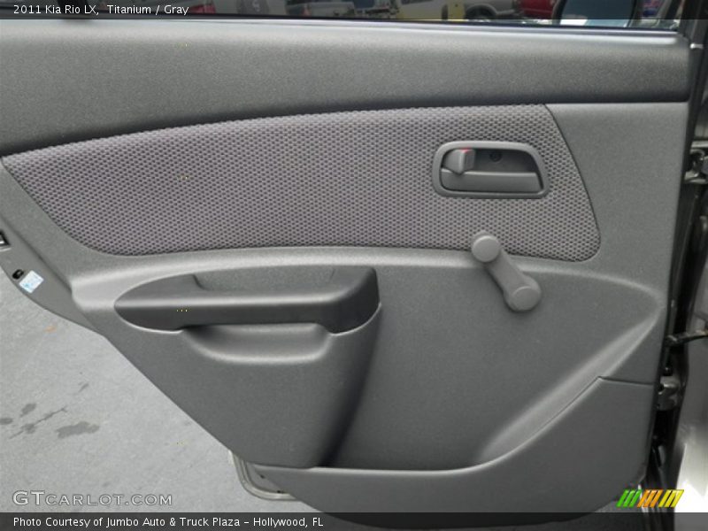 Titanium / Gray 2011 Kia Rio LX
