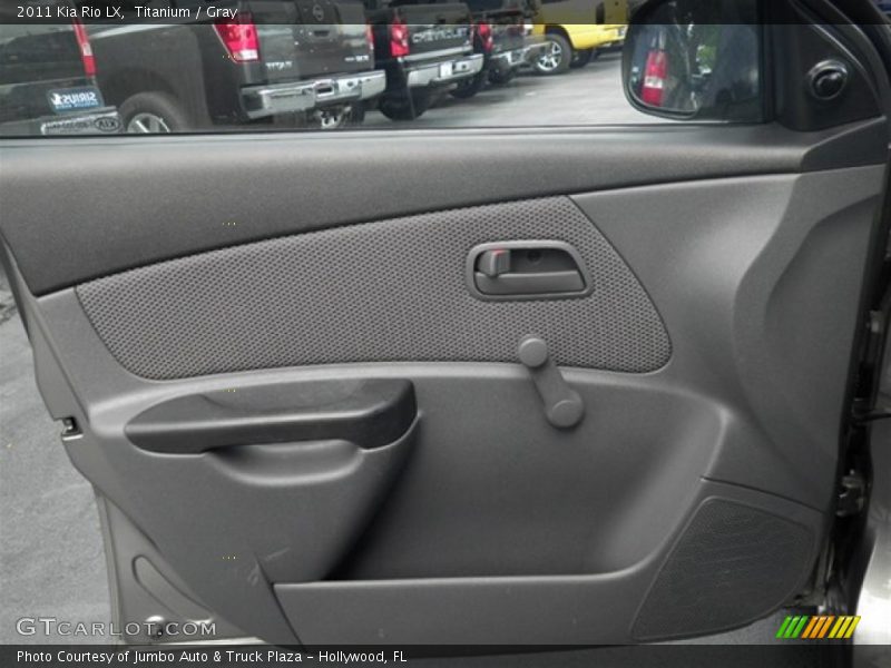 Titanium / Gray 2011 Kia Rio LX