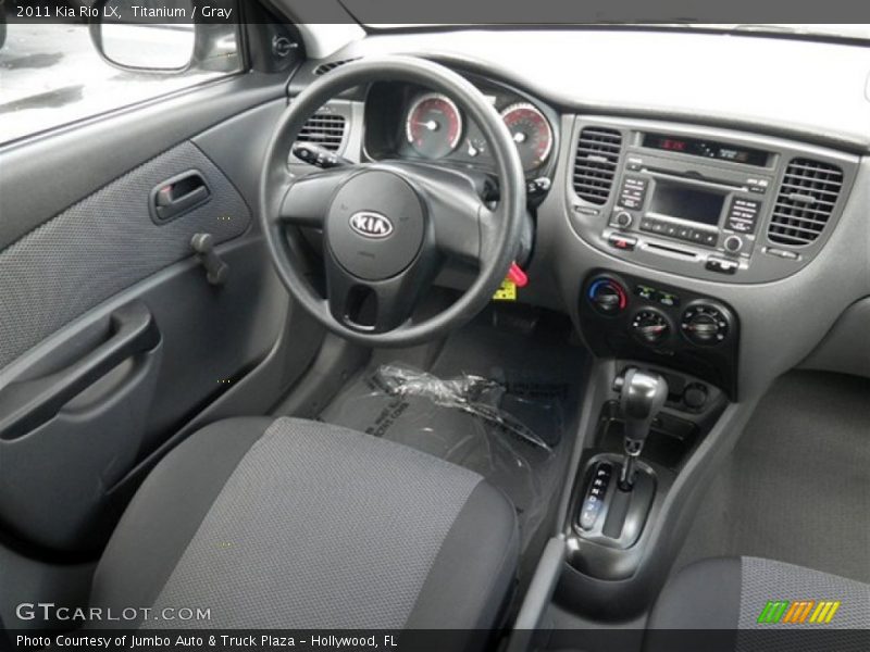 Titanium / Gray 2011 Kia Rio LX