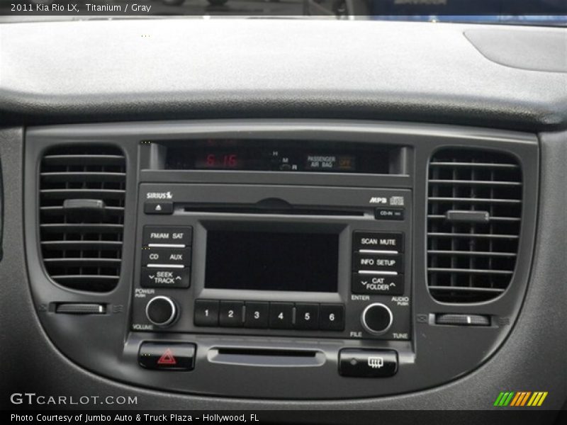 Titanium / Gray 2011 Kia Rio LX