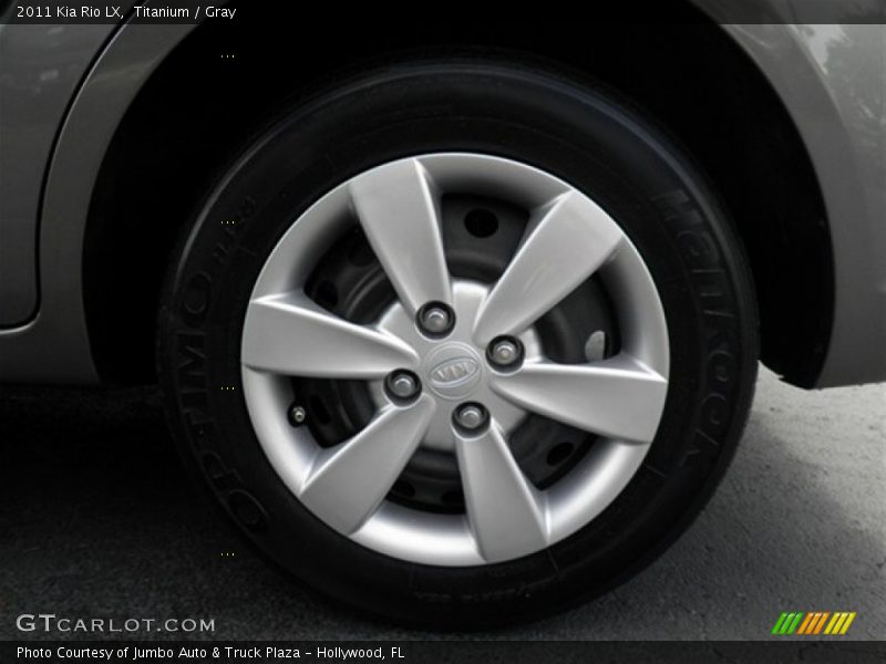 Titanium / Gray 2011 Kia Rio LX