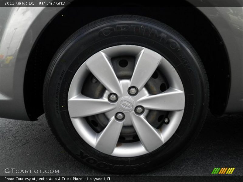 Titanium / Gray 2011 Kia Rio LX