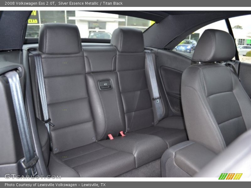Silver Essence Metallic / Titan Black 2008 Volkswagen Eos 2.0T