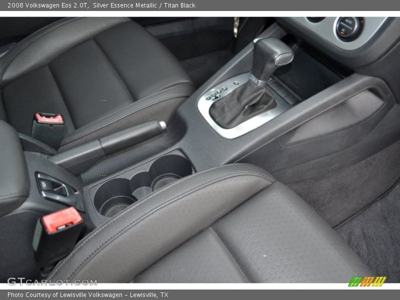 Silver Essence Metallic / Titan Black 2008 Volkswagen Eos 2.0T