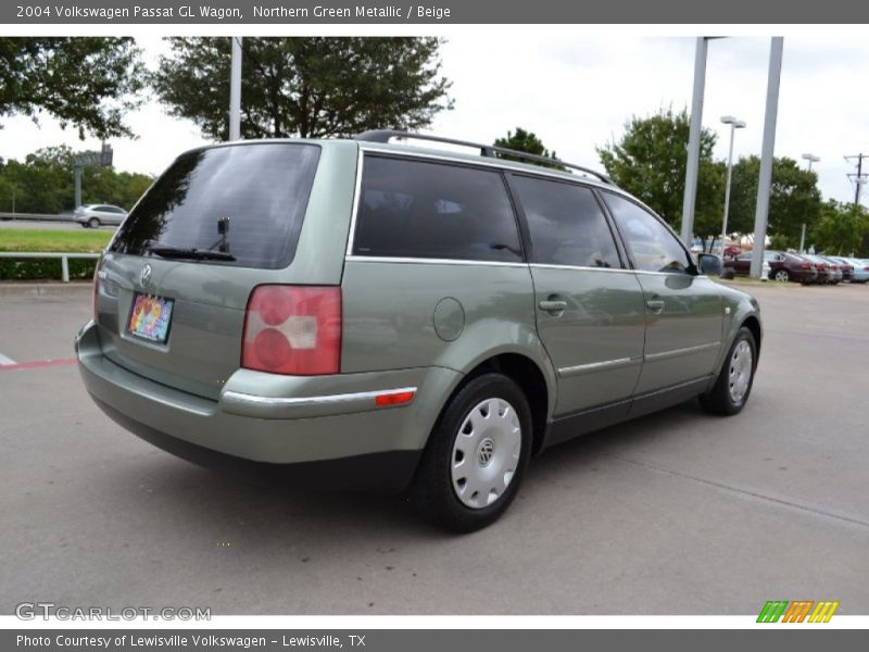 Northern Green Metallic / Beige 2004 Volkswagen Passat GL Wagon