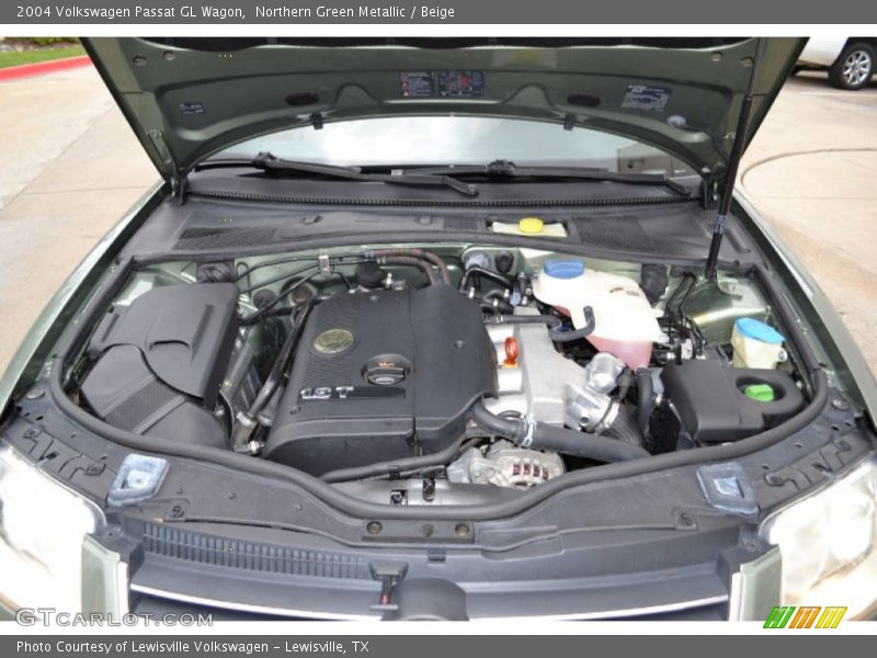  2004 Passat GL Wagon Engine - 1.8 Liter Turbocharged DOHC 20-Valve 4 Cylinder