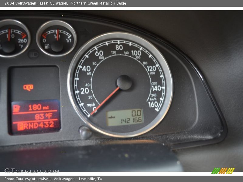 Northern Green Metallic / Beige 2004 Volkswagen Passat GL Wagon