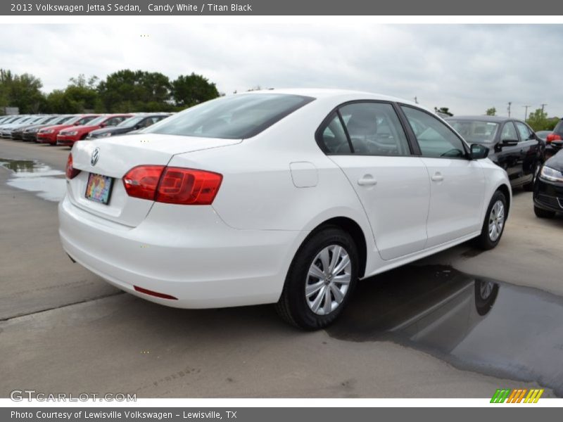 Candy White / Titan Black 2013 Volkswagen Jetta S Sedan