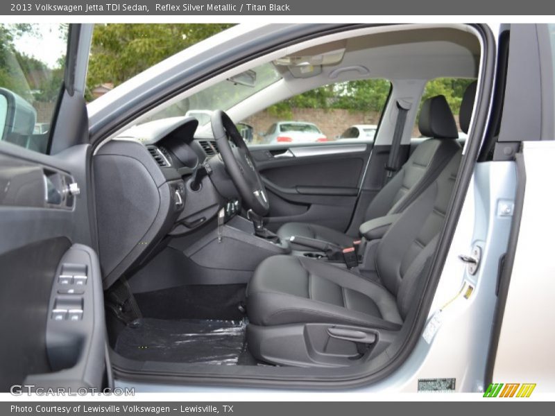 Reflex Silver Metallic / Titan Black 2013 Volkswagen Jetta TDI Sedan