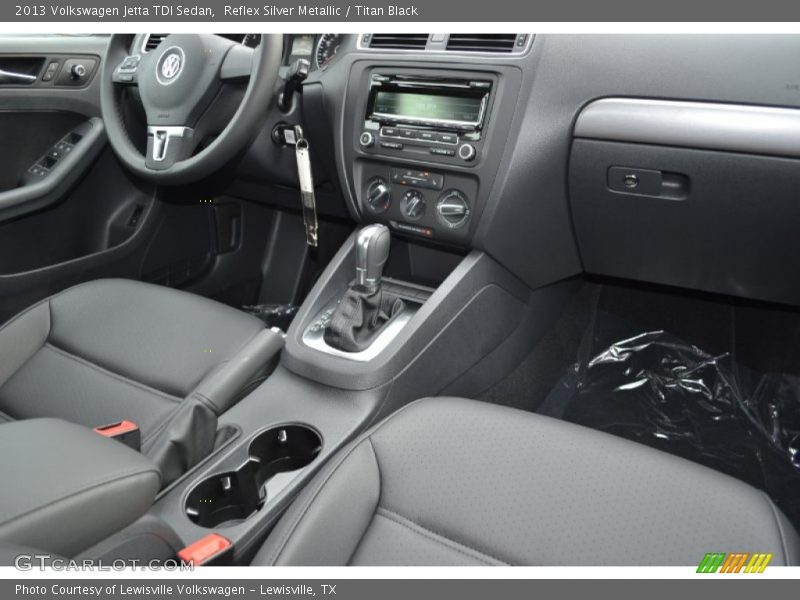 Reflex Silver Metallic / Titan Black 2013 Volkswagen Jetta TDI Sedan