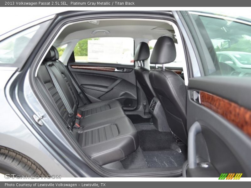 Platinum Gray Metallic / Titan Black 2013 Volkswagen Passat 2.5L SEL