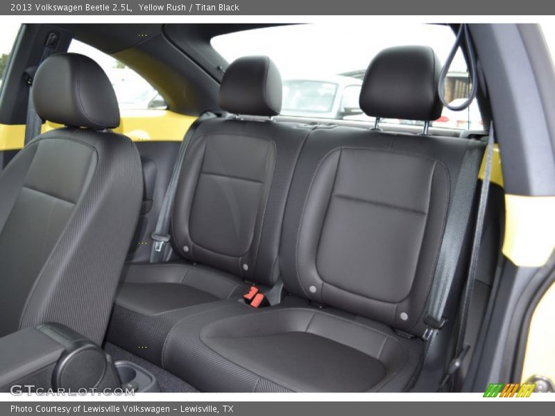Yellow Rush / Titan Black 2013 Volkswagen Beetle 2.5L